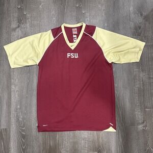 VTG Nike Florida State University Seminoles Football Shirt M FSU Center Swoosh